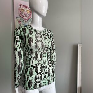 BCBG SHIRT SOFT STRETCH XS